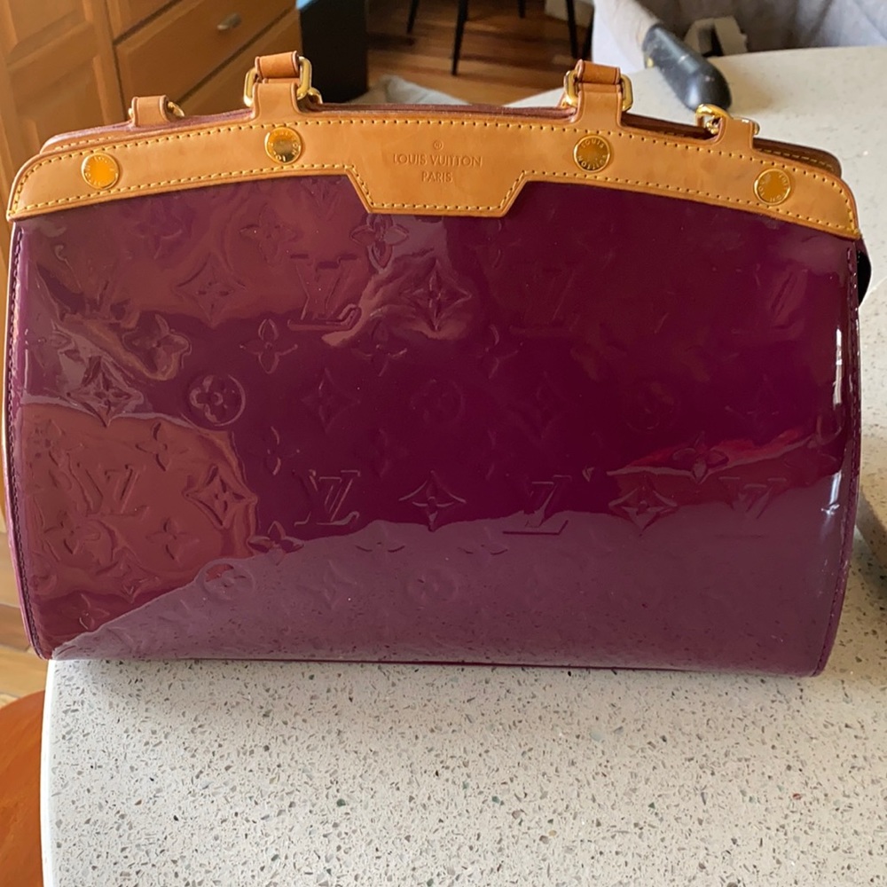 Louis Vuitton Brea embossed handbag